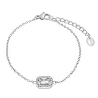 Bracciale Brand Donna Royale in Acciaio Cristallo 14BR032W - 14BR032W